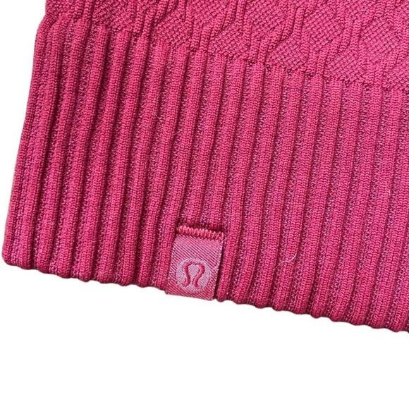 Lululemon Rest Less 1/2 Zip Ruby Star 10 W3BE1S - Picture 5 of 8